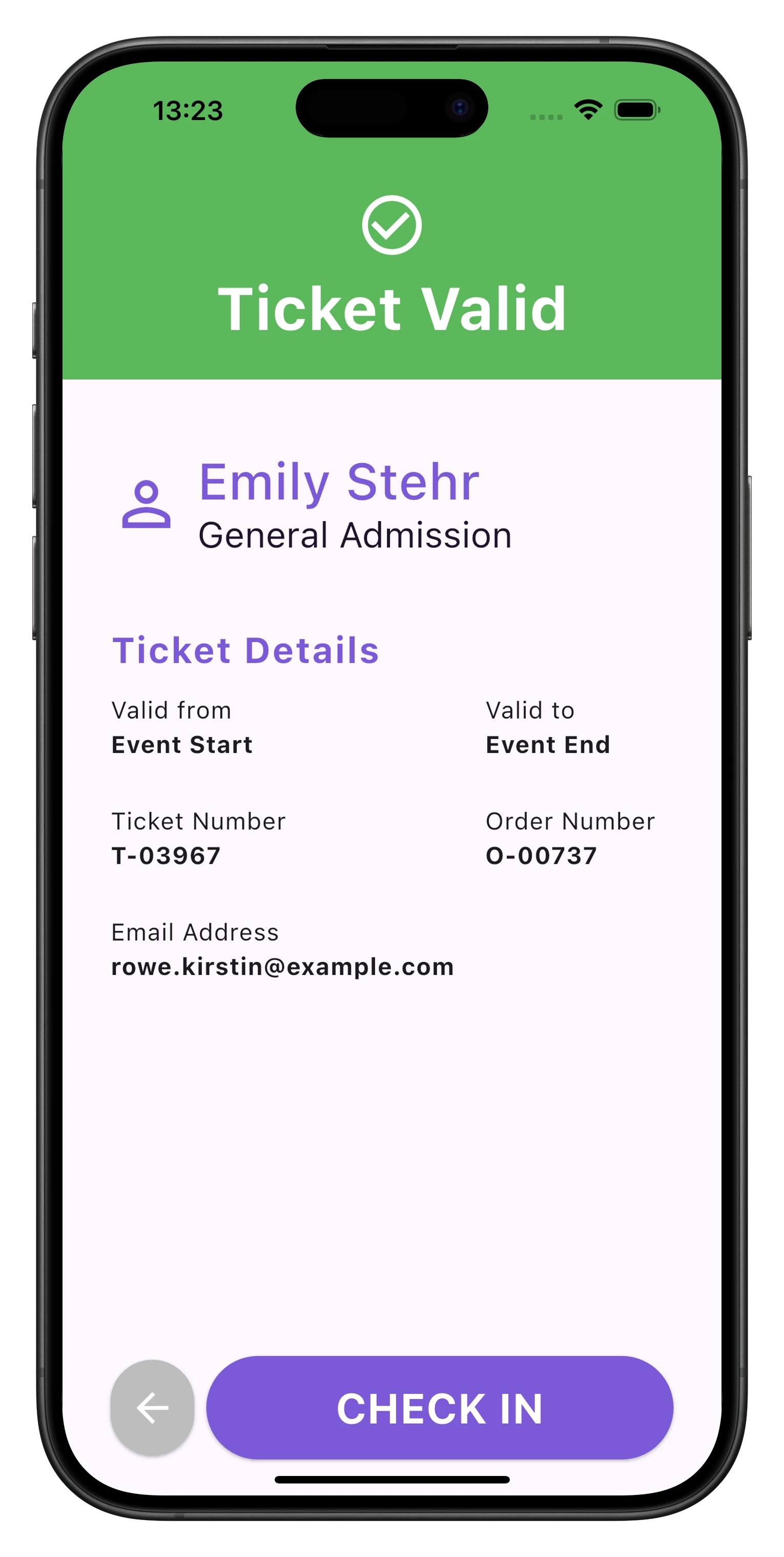 Ticket Scanner App