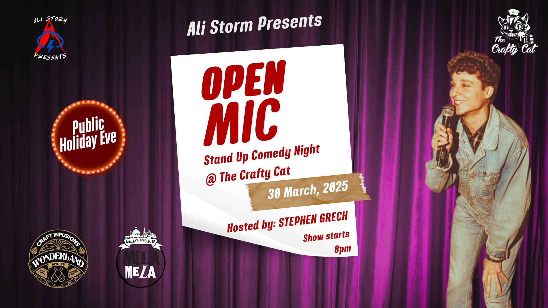 Crafty Open Mic Cover Image