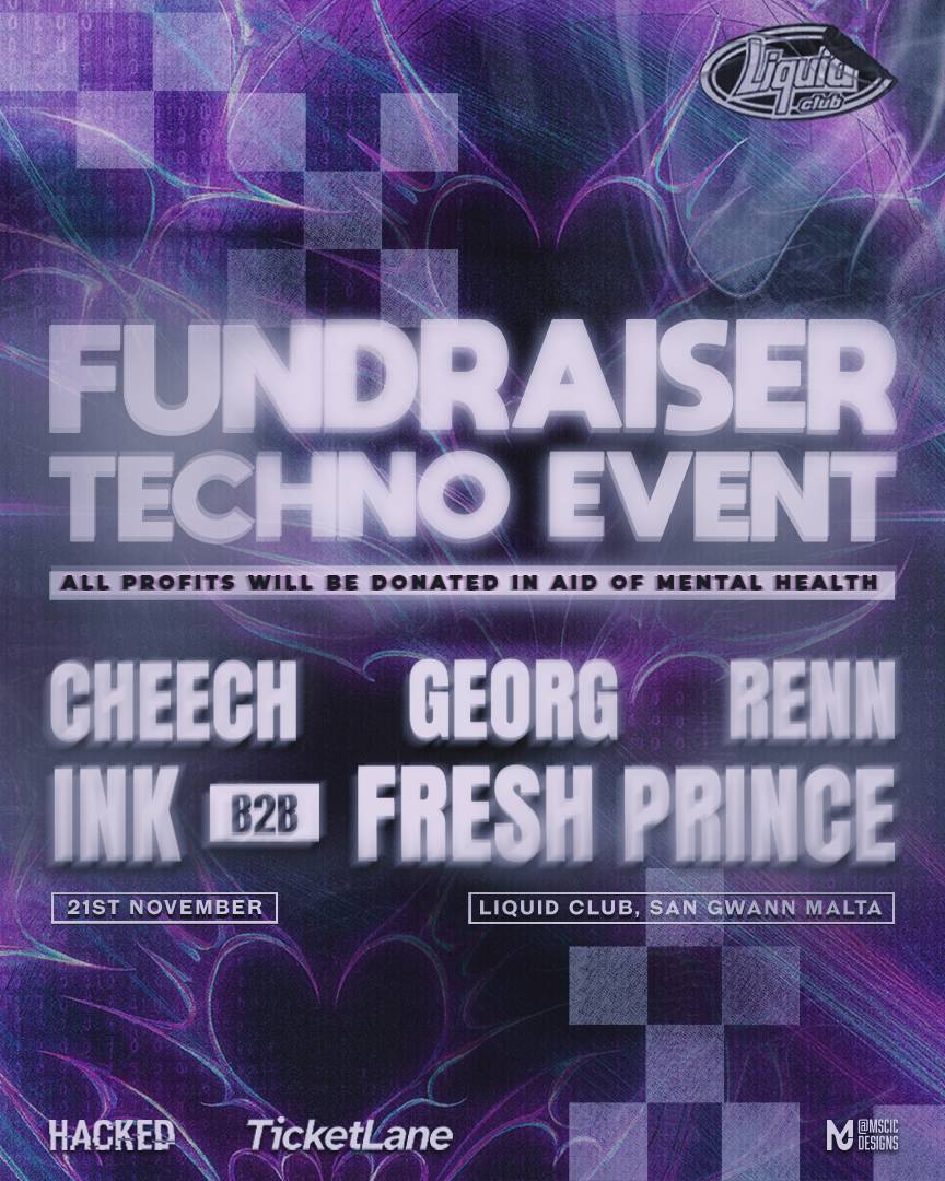 Mental Health Fundraiser: Hacked x Ticketlane Cover Image