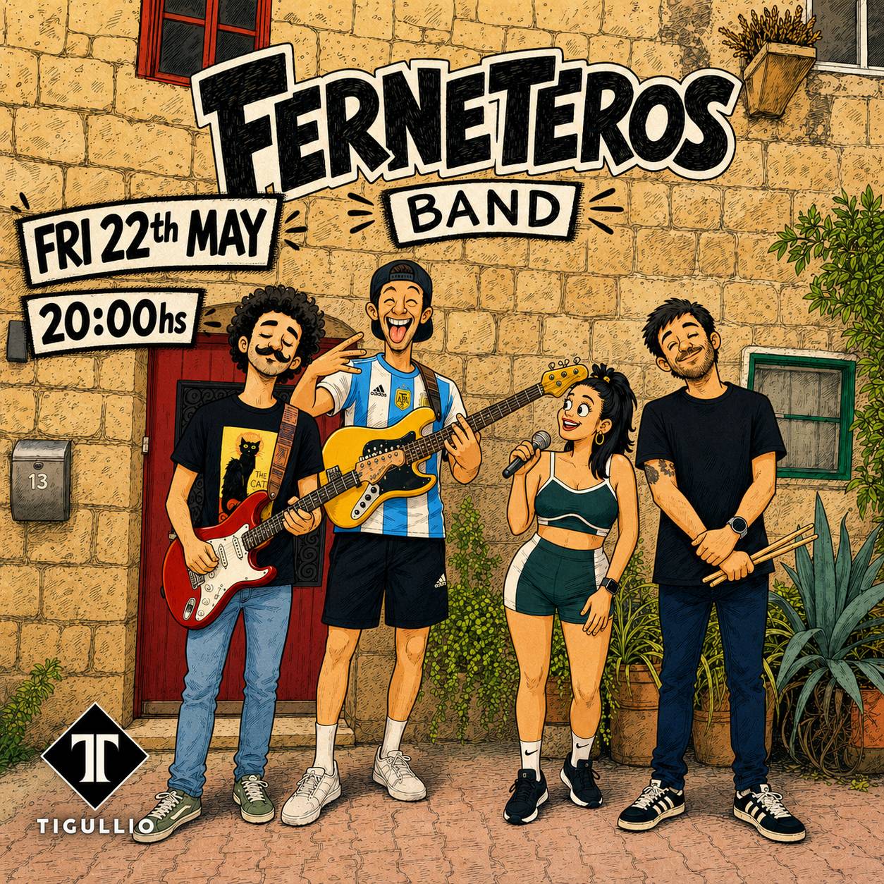 Ferneteros Band First Show
