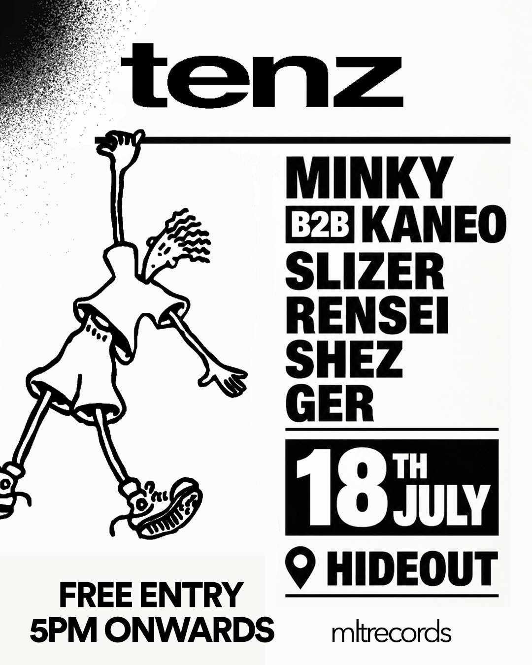 TENZ - 18TH JULY HIDEOUT ⛓️🔆 Cover Image