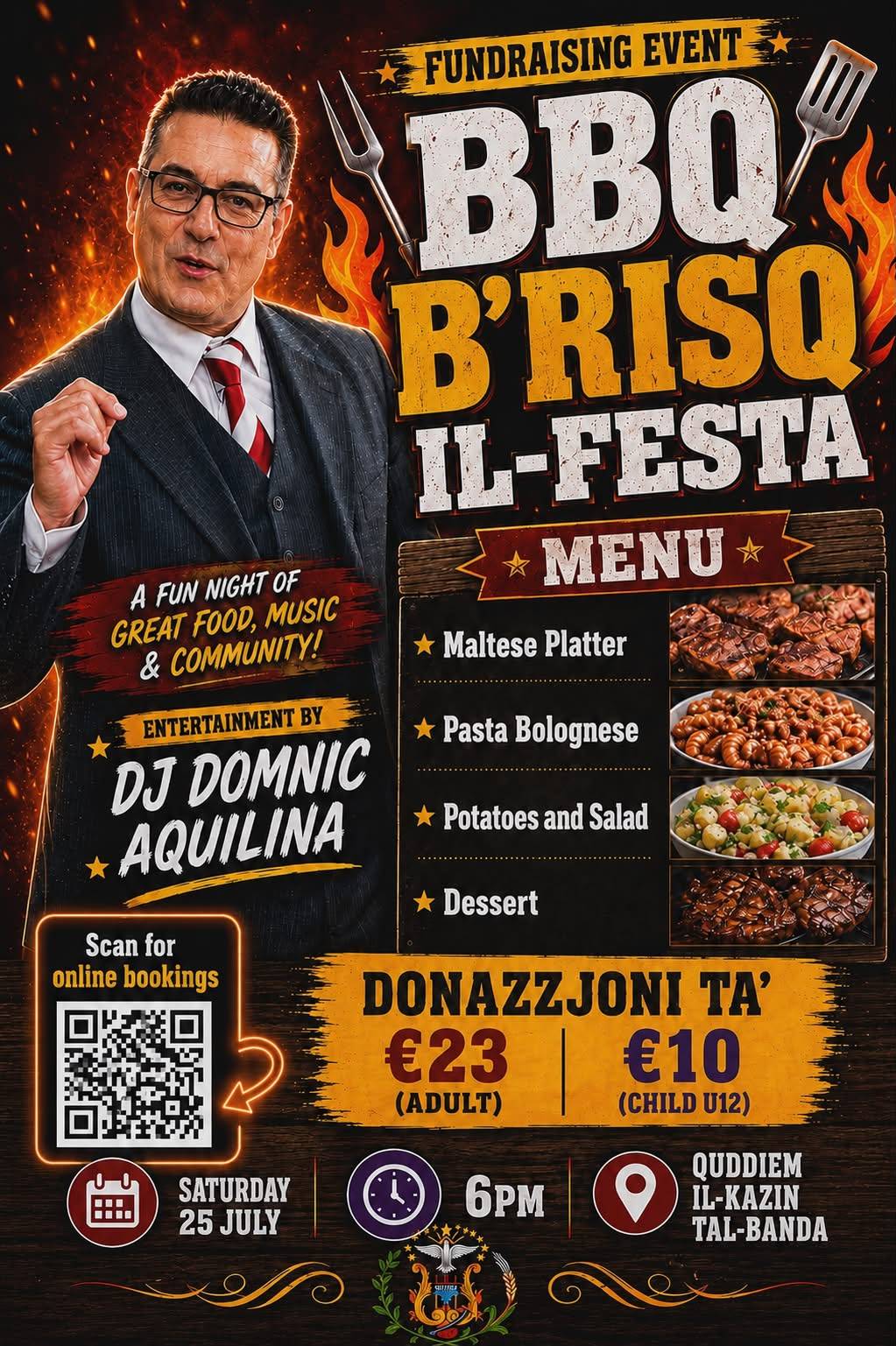 BBQ B'RISQ IL-FESTA Cover Image